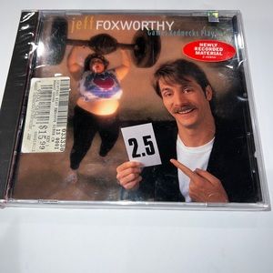 Jeff Foxworthy Games Rednecks Play (1995 Warner Bros.) Audio CD Brand New Sealed